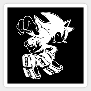 Shadow - Twotone (White) Sticker